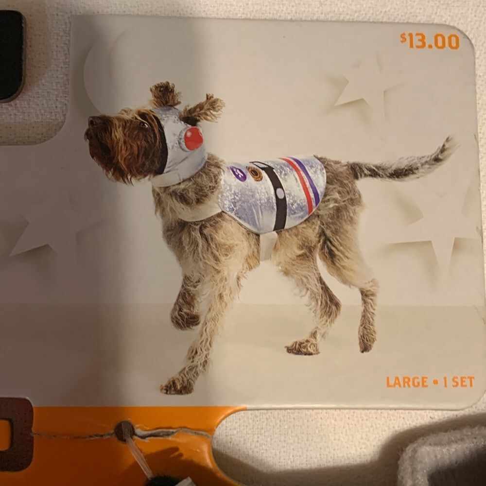 Hyde & Eek astronaut pet costume (vest and headpiece)